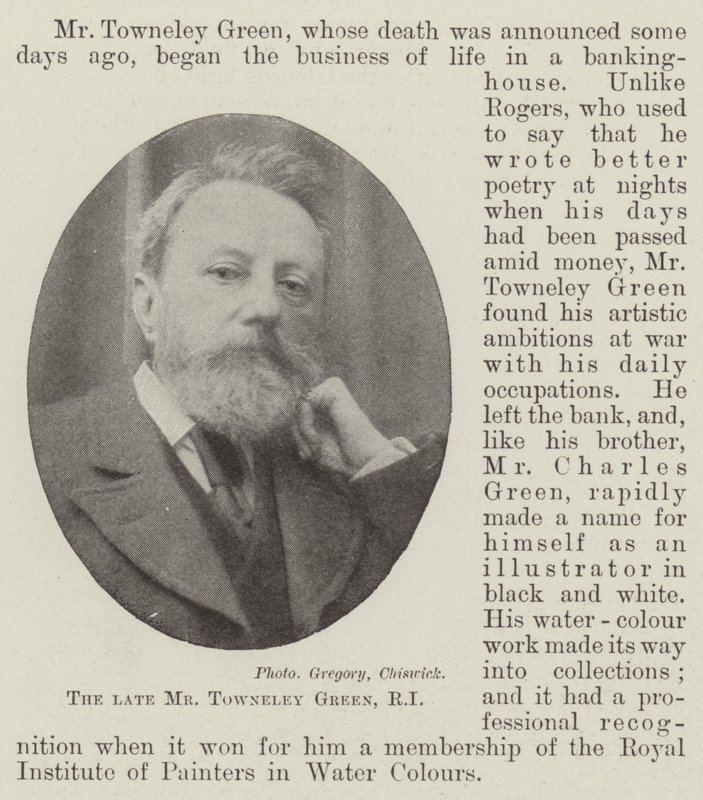 Der verstorbene Herr Towneley Green, RI von English Photographer