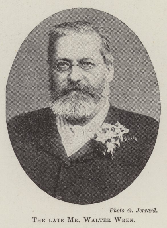 Der verstorbene Mr. Walter Wren von English Photographer