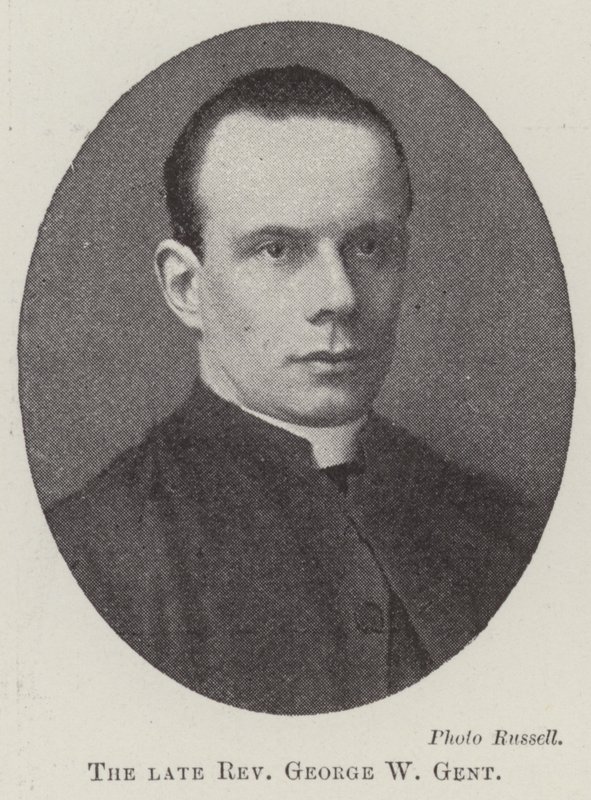 Der verstorbene Reverend George W. Gent von English Photographer
