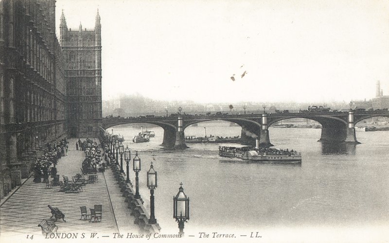 Die Terrasse des House of Commons von English Photographer