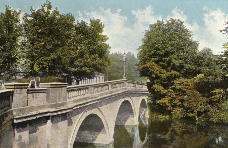 Victoria-Brücke, Leamington von English Photographer