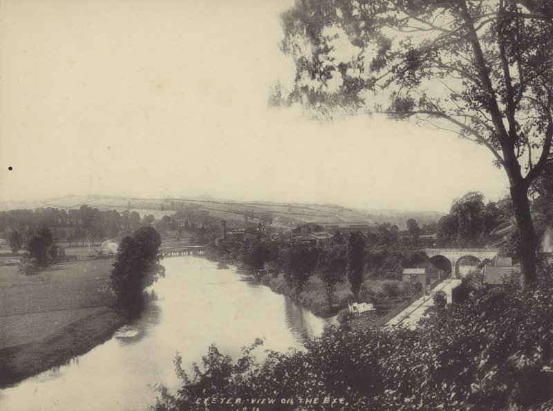Blick auf den Fluss Exe, Exeter, Devon von English Photographer