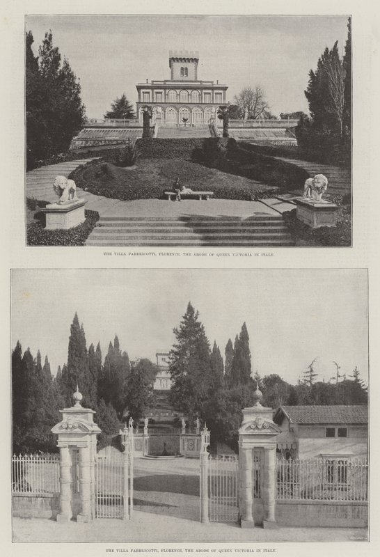 Villa Fabbricotti in Florenz von English Photographer