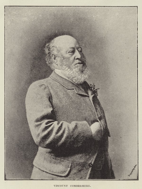 Viscount Combermere von English Photographer