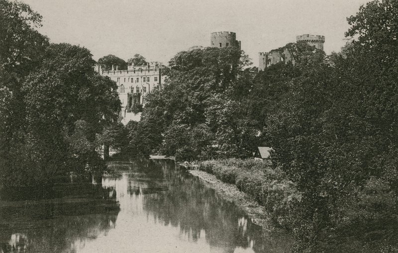 Warwick Castle, vom Avon von English Photographer