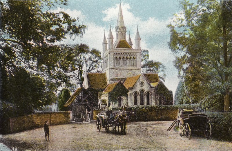 Whippingham Kirche von English Photographer