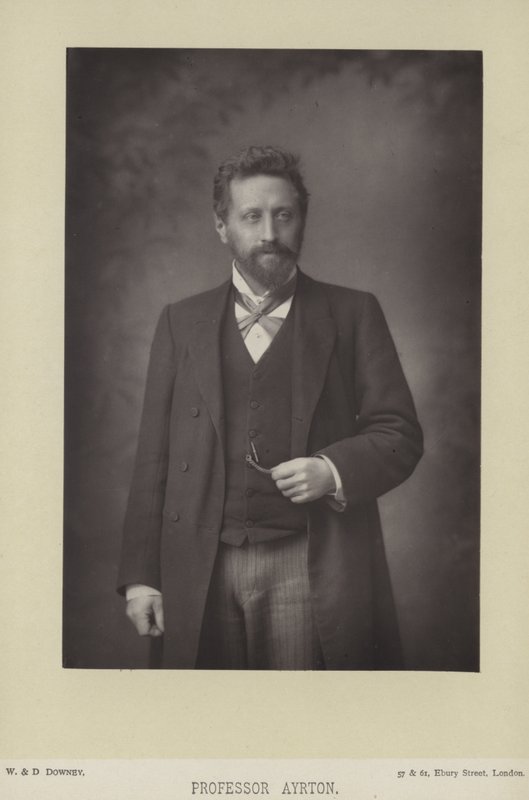 William Edward Ayrton von English Photographer
