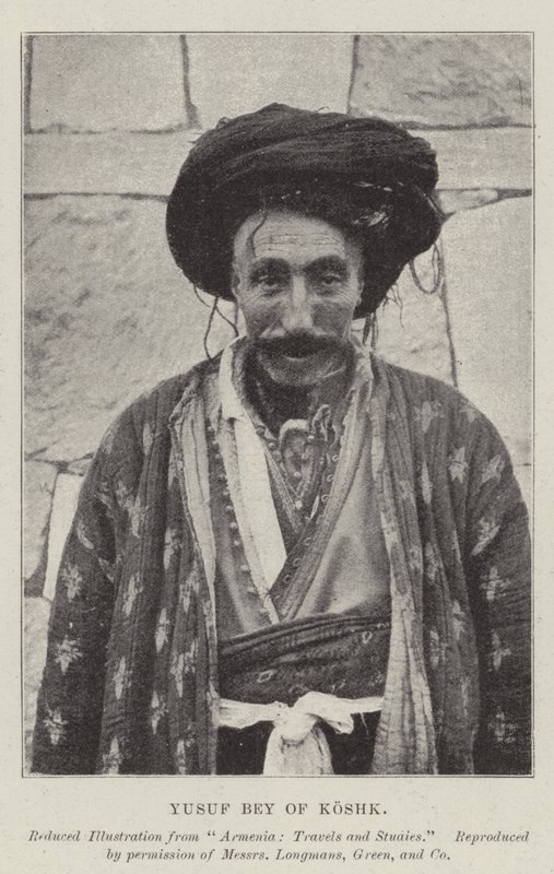 Yusuf Bey von Koshk von English Photographer