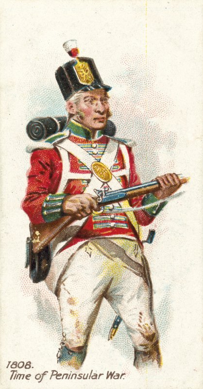 1808, Zeit des Halbinselkriegs von English School