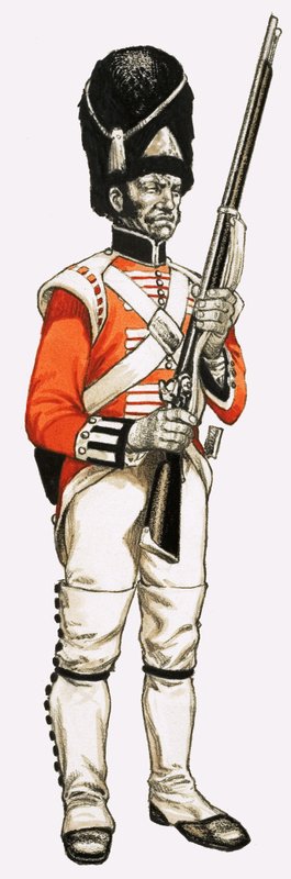 92. Fußgrenadier 1815 von English School