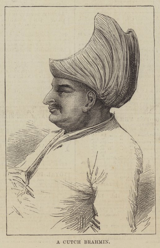 Ein Cutch Brahmane (Stich) von English School