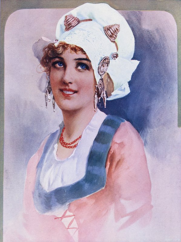 Ein niederländisches Mädchen von English School