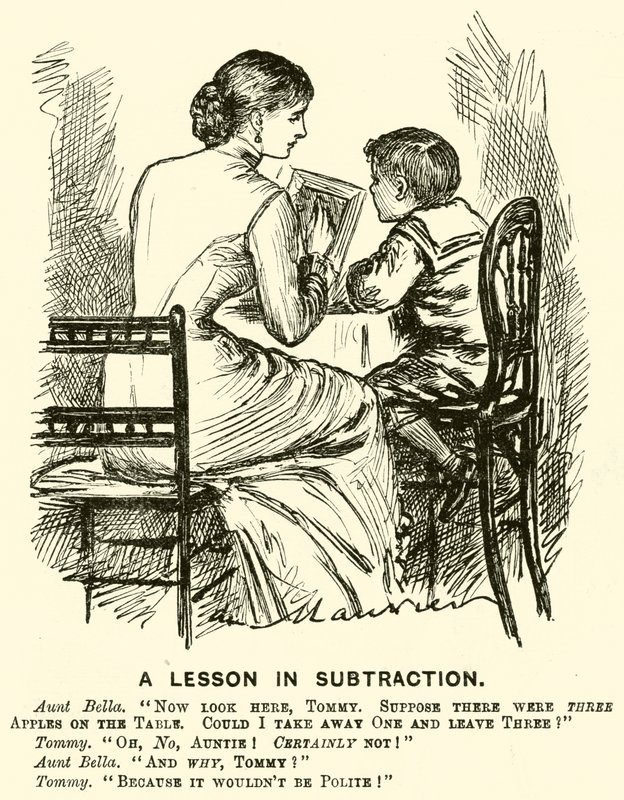 Eine Lektion in Subtraktion (Stich) von English School