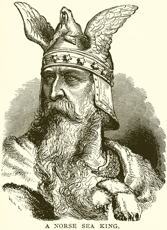 Ein nordischer Seekönig von English School
