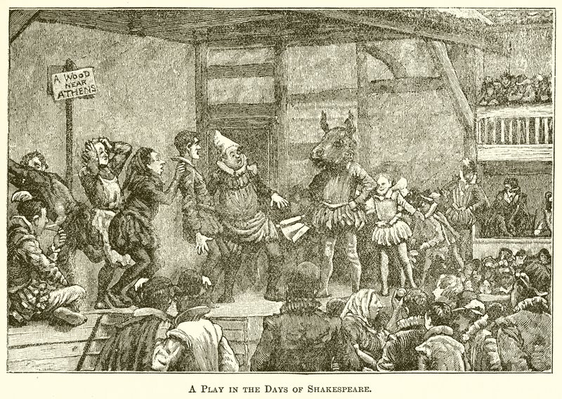 Ein Stück in den Tagen Shakespeares von English School