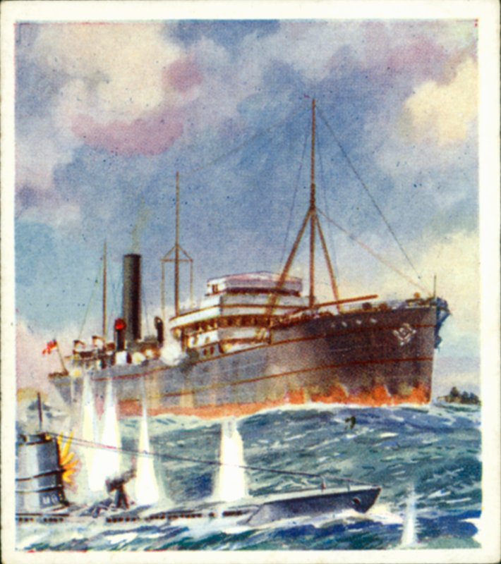 Ein "Q"-Schiff von English School