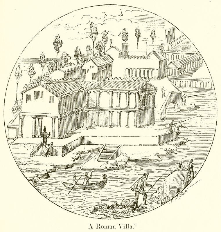 Eine römische Villa von English School