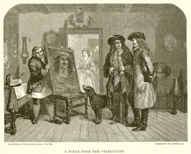 Eine Szene aus dem Spectator von English School