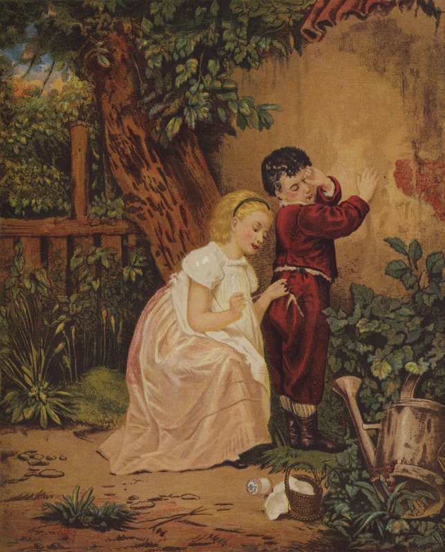Ein Stich zur rechten Zeit von English School