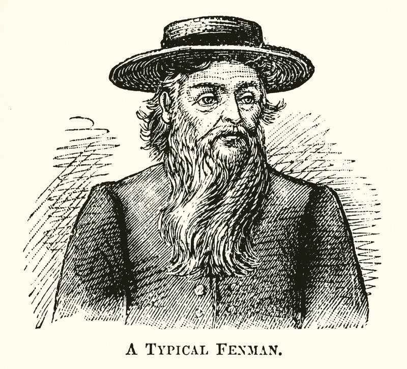 Ein typischer Fenman von English School