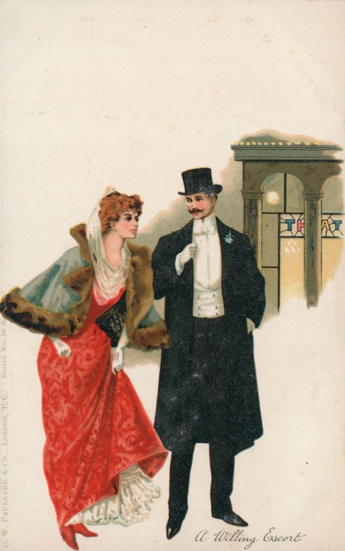 Ein williger Begleiter von English School