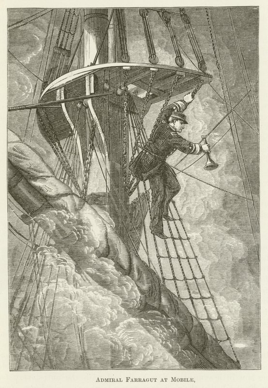 Admiral Farragut in Mobile von English School