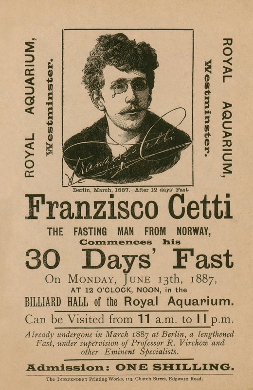 Werbung für Franzisco Cetti von English School