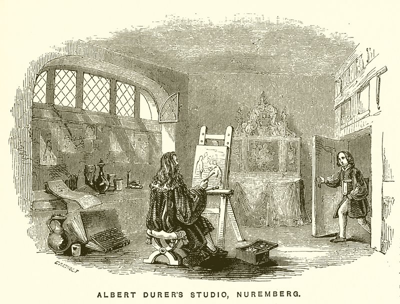 Albrecht Dürers Studio, Nürnberg von English School