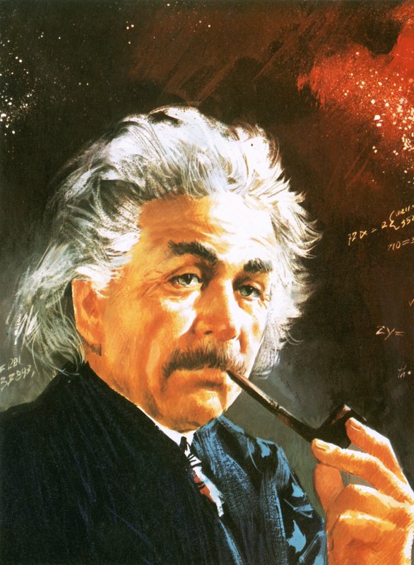 Albert Einstein von English School