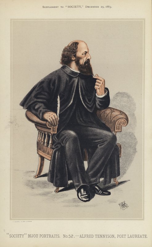 Alfred Tennyson, Poet Laureate von English School