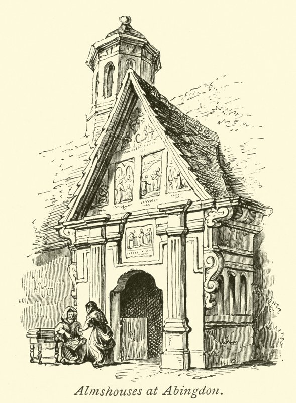 Armenhäuser in Abingdon von English School