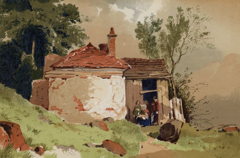Eine Alte Hütte von English School
