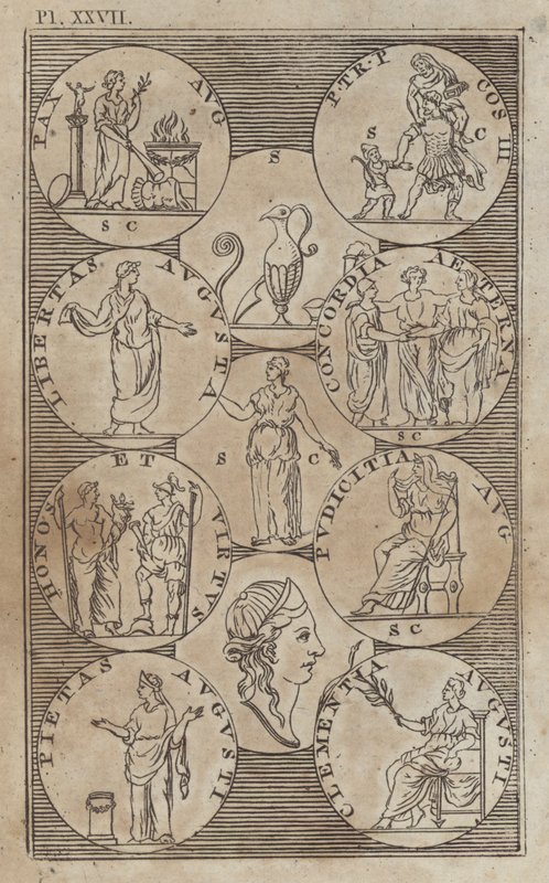 Antike griechische und römische Mythologie (Stich) von English School