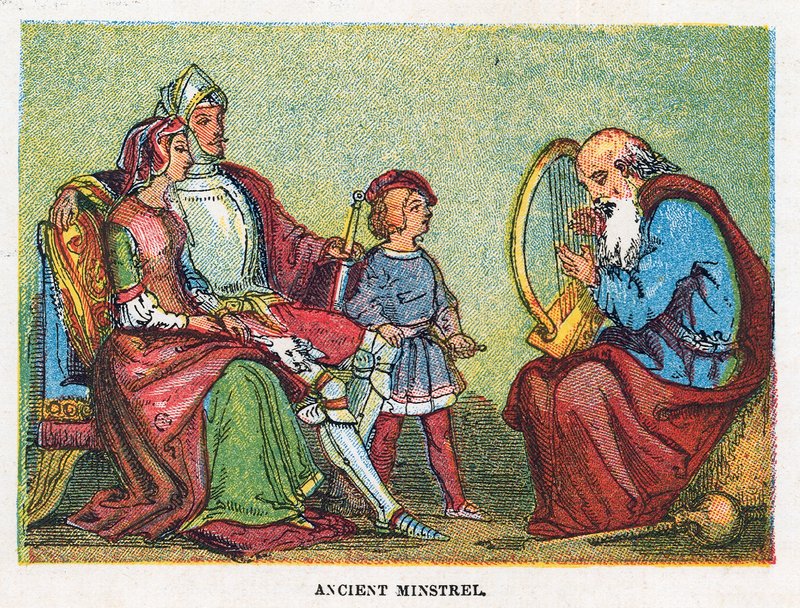Alter Minnesänger von English School