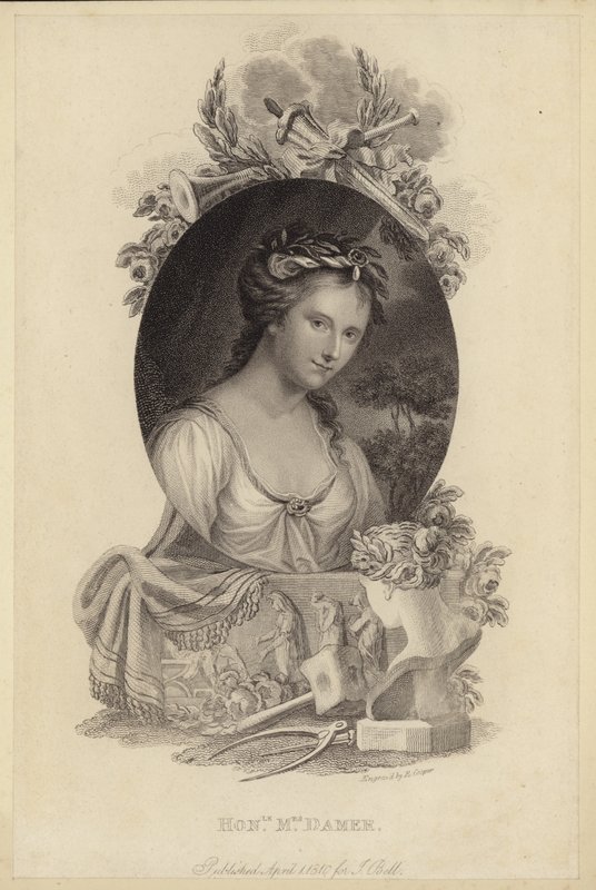 Anne Seymour Damer von English School