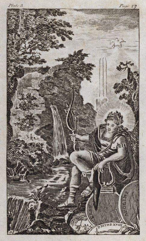 Apollo (Gravur) von English School