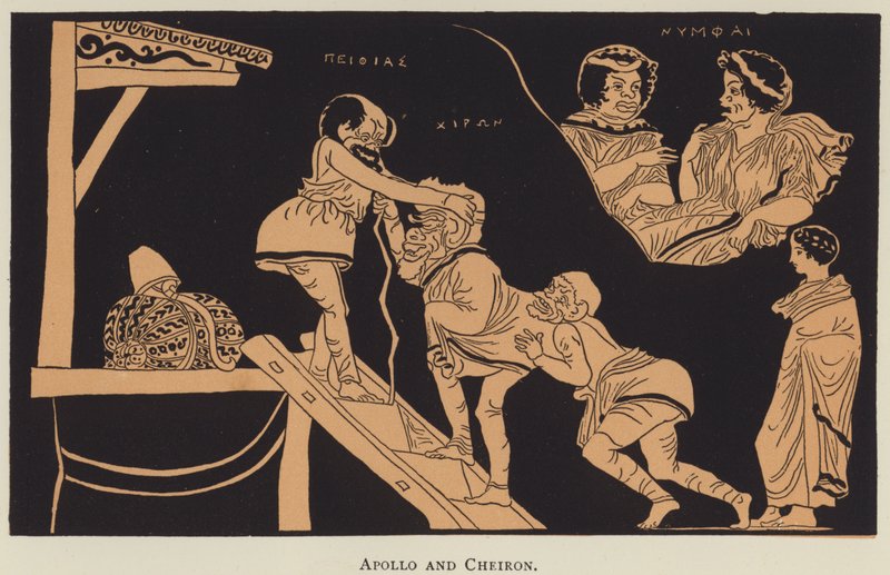 Apollo und Cheiron von English School