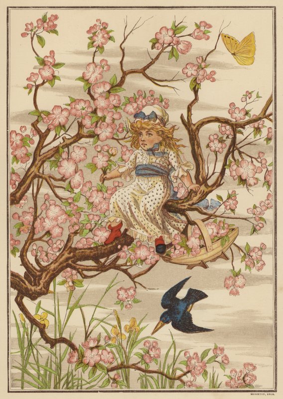 Apfelblüte von English School