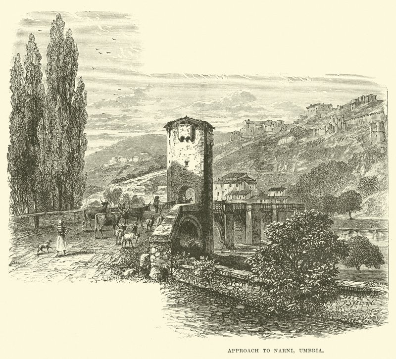 Zugang zu Narni, Umbrien von English School