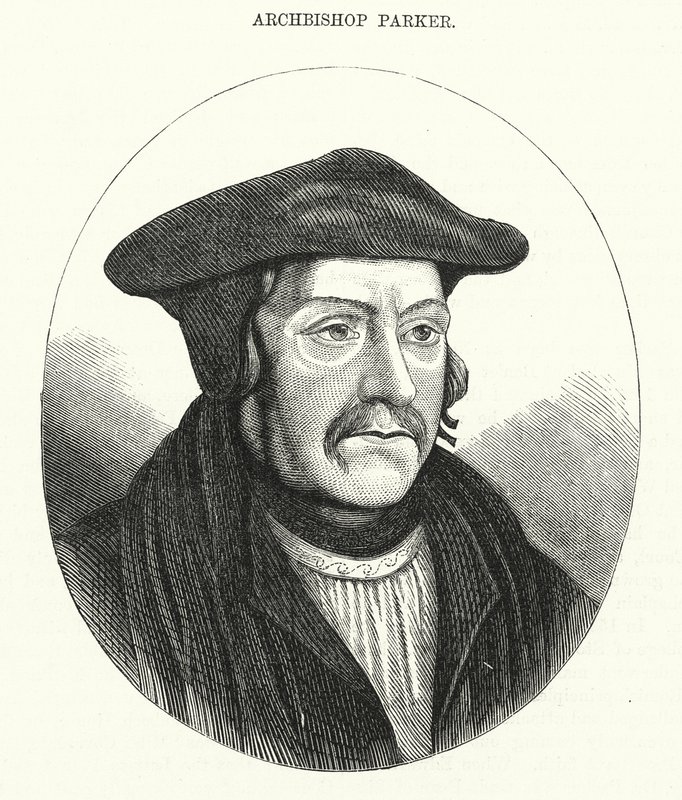 Erzbischof Parker (Gravur) von English School