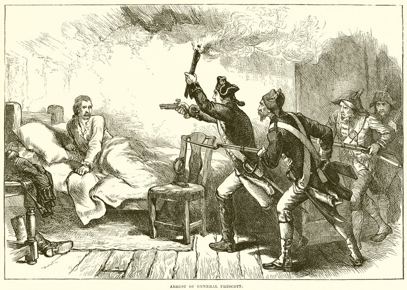 Verhaftung von General Prescott von English School