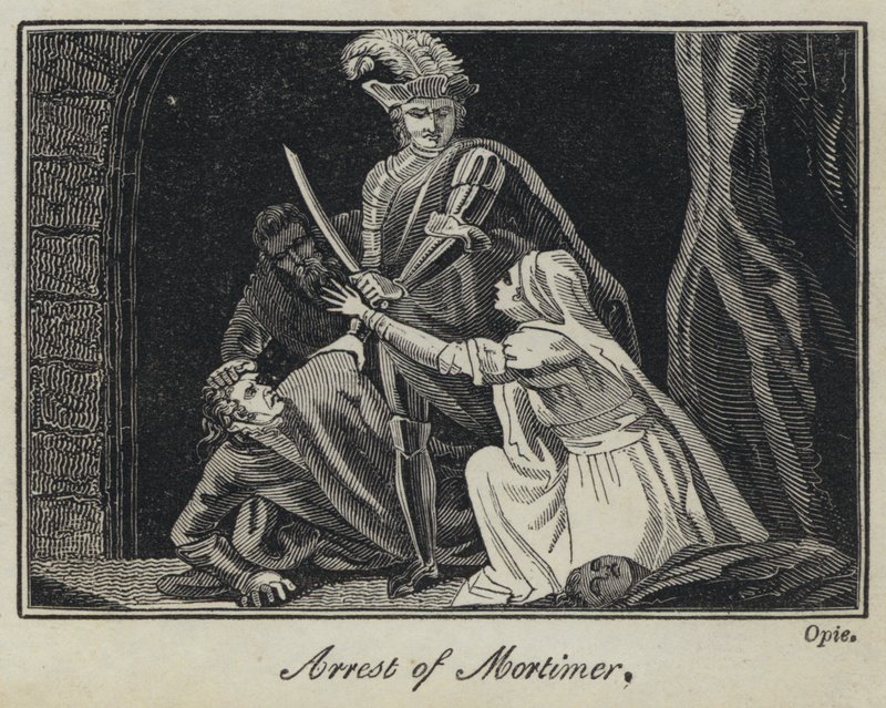 Verhaftung von Mortimer von English School