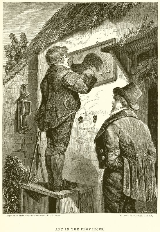 Kunst in den Provinzen von English School