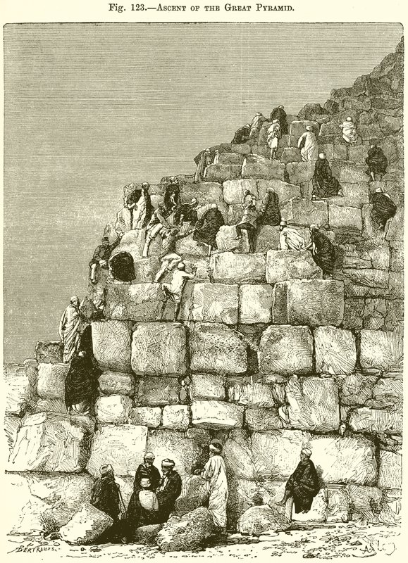 Aufstieg der großen Pyramide von English School