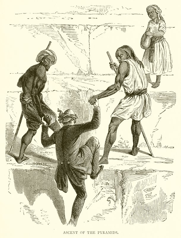 Aufstieg zu den Pyramiden von English School
