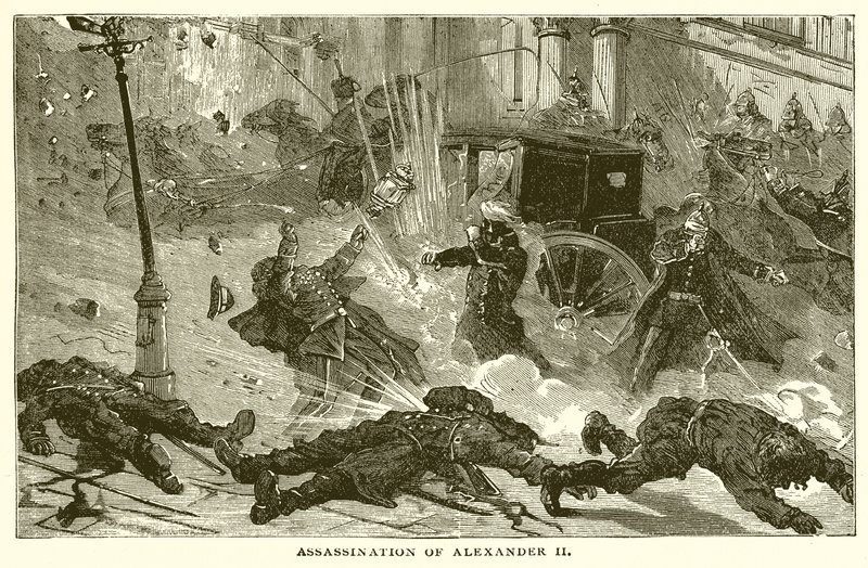 Ermordung von Alexander II. von English School