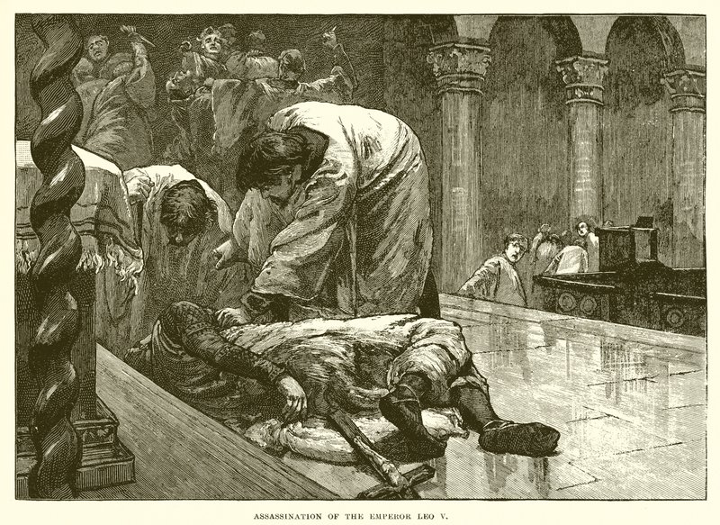 Ermordung des Kaisers Leo V. von English School