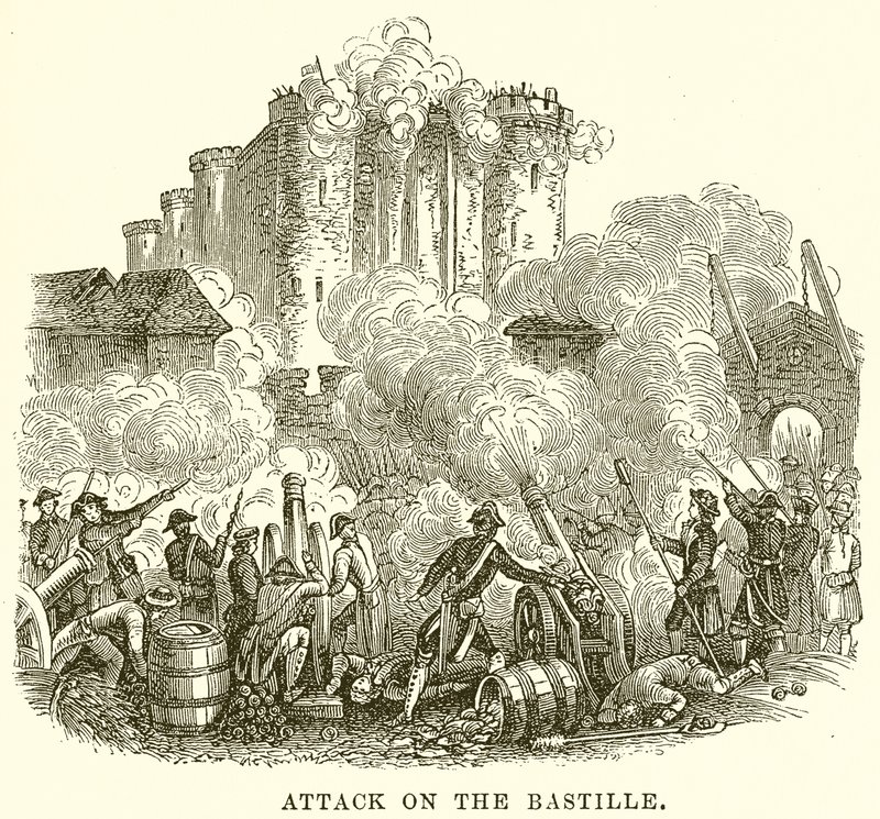 Angriff auf die Bastille von English School