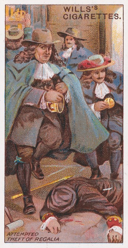 Versuchter Diebstahl der Insignien von English School