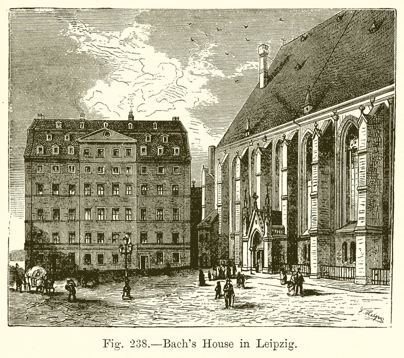 Bachs Haus in Leipzig von English School